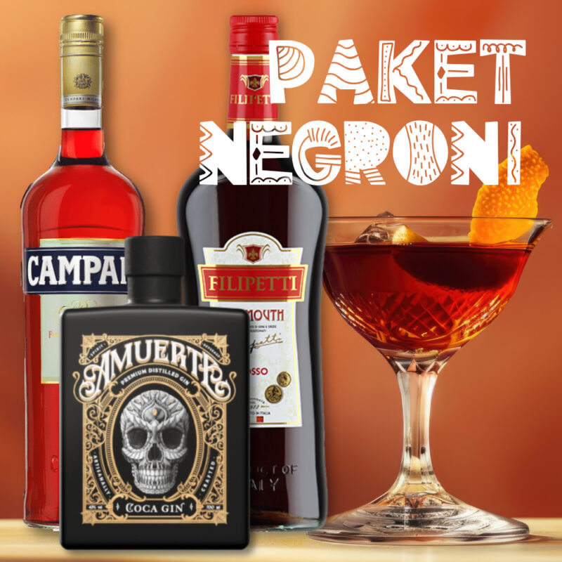 Paket aranžman: Negroni koktel paket