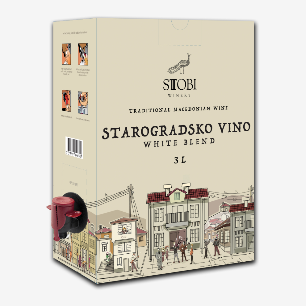 STAROGRADSKO BELO VINO 3L STOBI