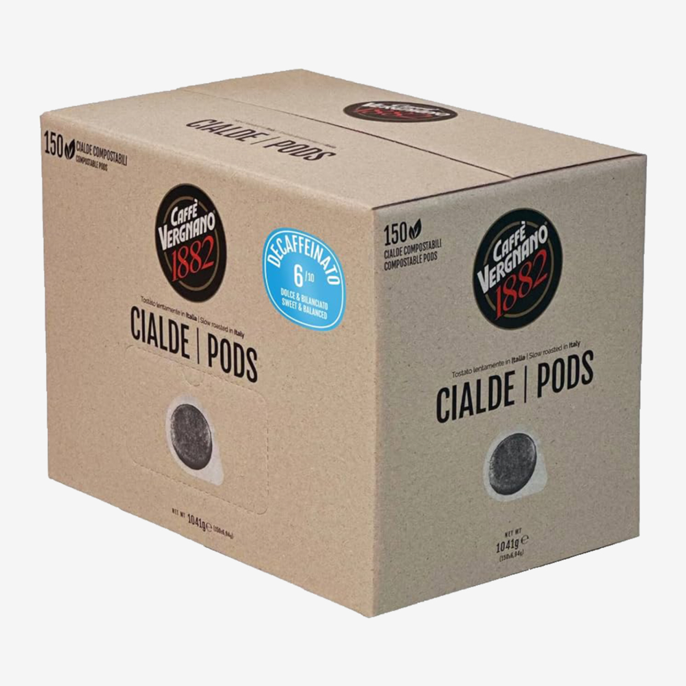 VERGNANO DECAF PODS 150/1 KAFA BEZ KOFEINA