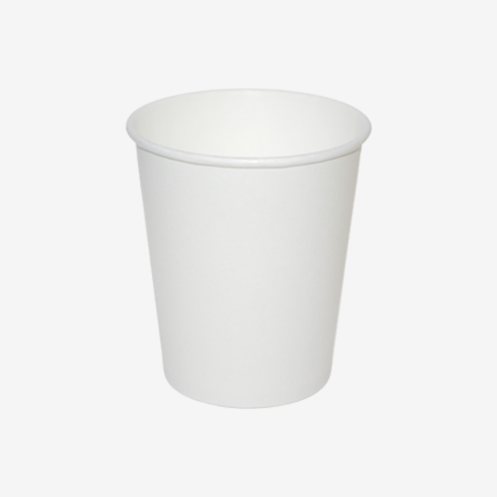 KARTONSKA ČAŠA 8OZ BELA PAPIRNA